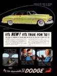 1952 Dodge Coronet Diplomat. It's New! It's True For '52