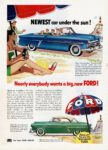 1952 Ford Customline Convertible & Victoria. Newest car under the sun!