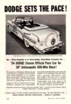 1954 Dodge Royal 500 Convertible Indy 500 Pace Car. Dodge Sets The Pace!