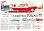 1955 Ford. The fine car of its field....