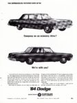 1964 Dodge 330 2-Door Sedan. Company on an economy drive. We're with you!