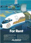 1965 For Rent. Alaska Airlines