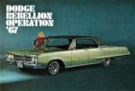 1967 Dodge Monaco 4-Door Hardtop. Dodge Rebellion Operation '67