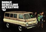 1967 Dodge Sportsman Wagon. Dodge Rebellion Operation '67