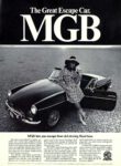 1968 MG MGB. The Great Escape Car