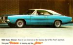 1969 Dodge Charger. Who do you improve on the Success Car of the Year