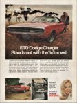 1970 Dodge Charger. Stands out with the 'in' crowd