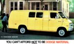 1971 Dodge Tradesman Maxivan. You Can't Afford Not To Be Dodge Material