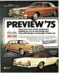 1975 Chrysler-Plymouth-Dodge Preview '75 (Canada)