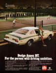 1976 Dodge Aspen R_T. For the person with driving ambition