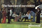 1977 The Summer of our content. Smirnoff