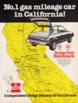 1979 Dodge Colt Hatchback (California ad)