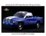 1996 Dodge Ram Indy 500 Special Edition